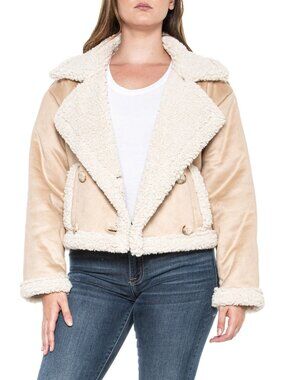 Frye Faux-Shearling Jacket NWT